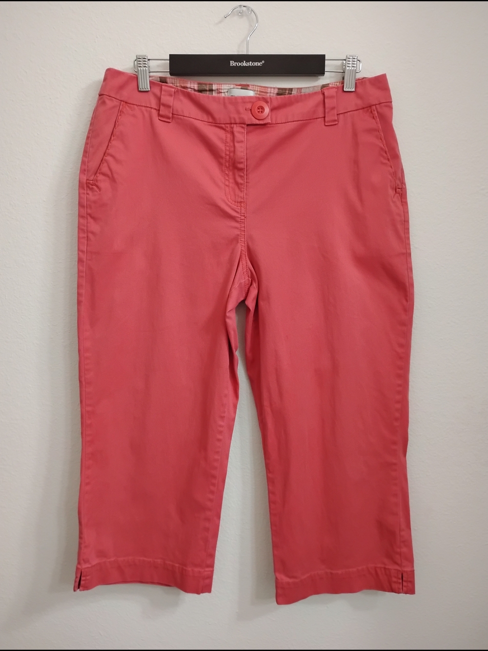 Chico's Women's Capris Pants Size Large Coral